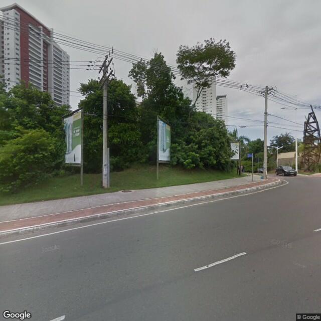 Imagem estática do "Street View" da localização