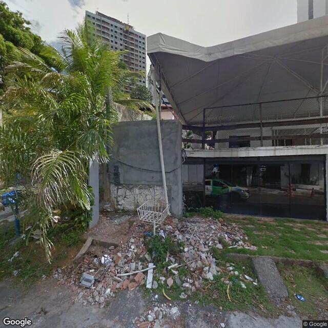 Imagem estática do "Street View" da localização