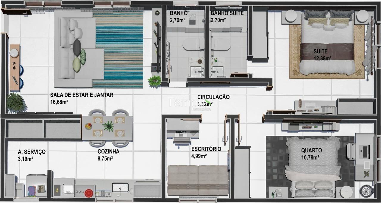 Apartamento à venda com 3 quartos, 72m² - Foto 33
