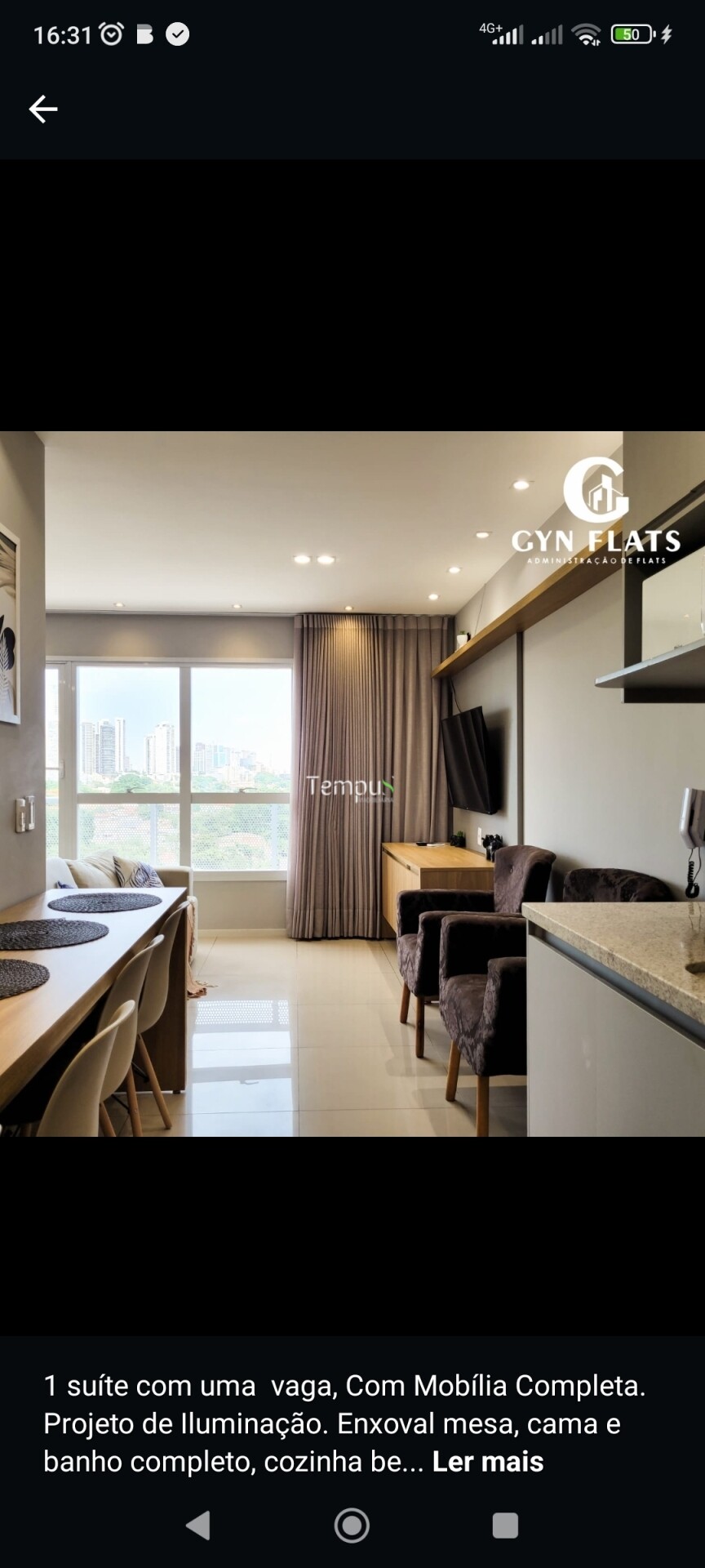 Flat/Apart Hotel, 1 quarto, 37 m² - Foto 2