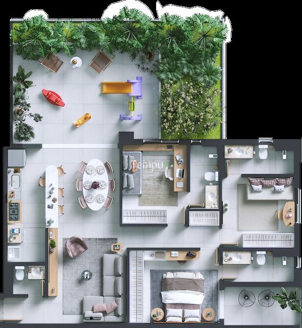 Apartamento, 3 quartos, 95 m² - Foto 17