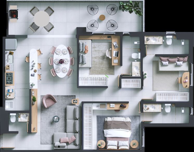 Apartamento, 3 quartos, 95 m² - Foto 9