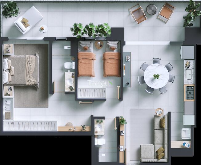 Apartamento, 3 quartos, 95 m² - Foto 4