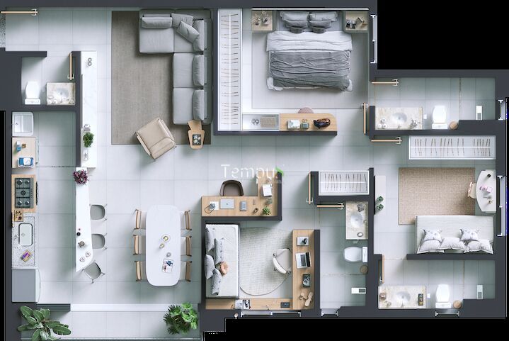 Apartamento, 3 quartos, 95 m² - Foto 6