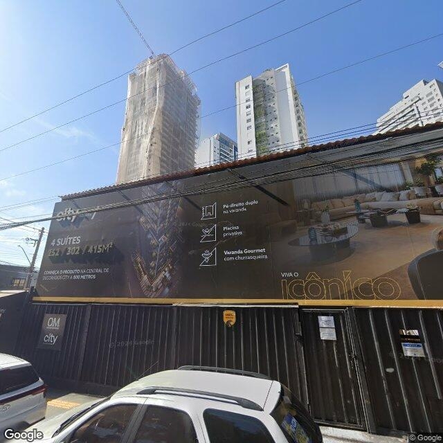 Imagem estática do "Street View" da localização