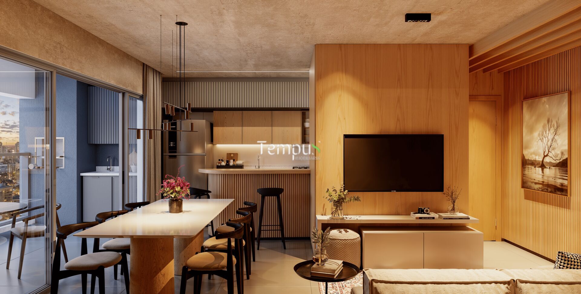 Apartamento à venda com 2 quartos, 77m² - Foto 2