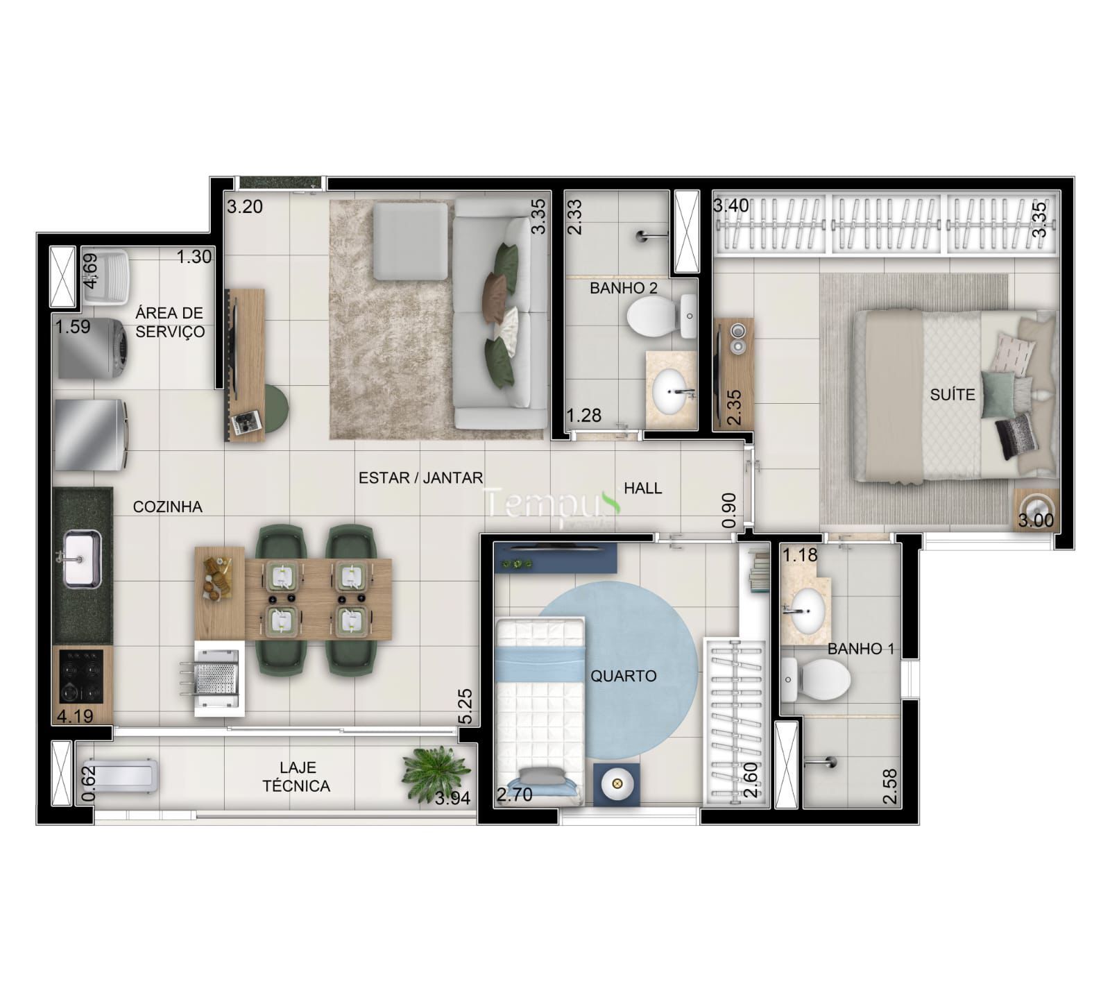 Apartamento, 2 quartos, 62 m² - Foto 13