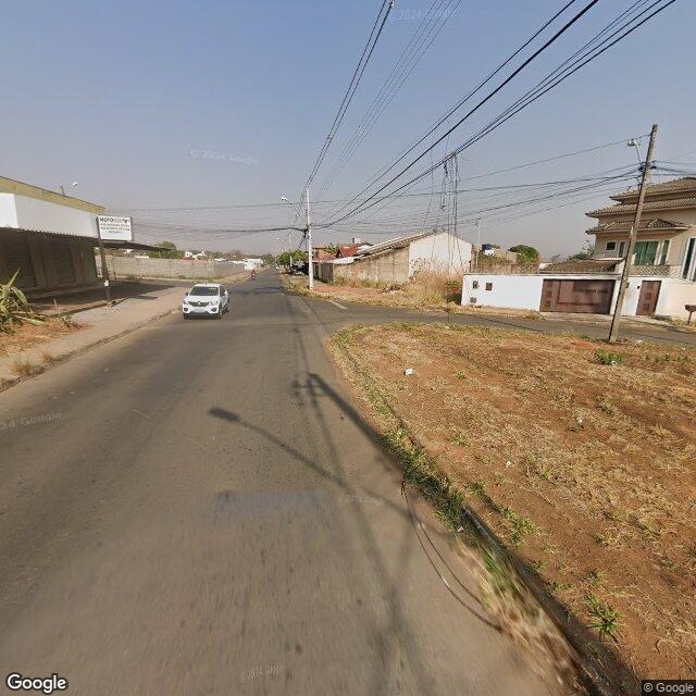 Imagem estática do "Street View" da localização