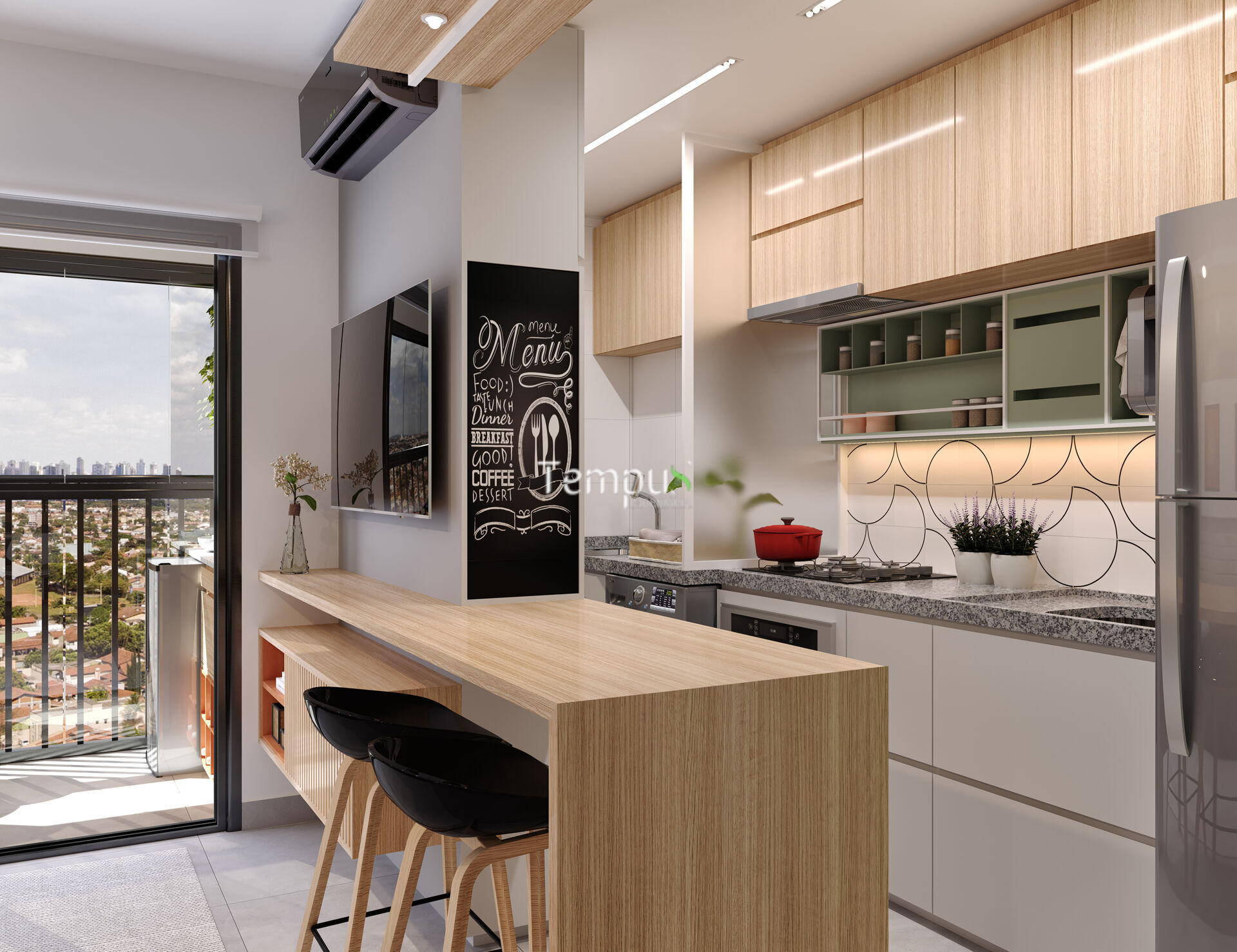 Apartamento à venda com 2 quartos, 58m² - Foto 2