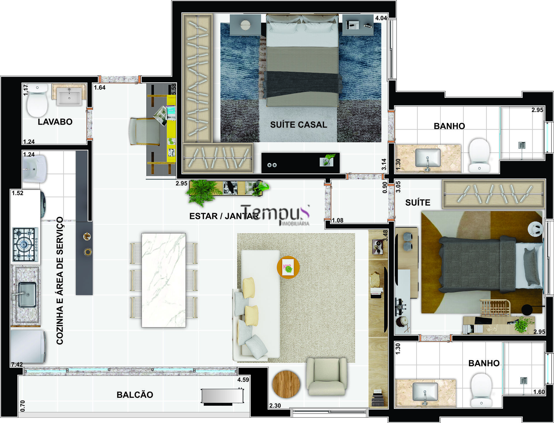 Apartamento à venda com 3 quartos, 81m² - Foto 20