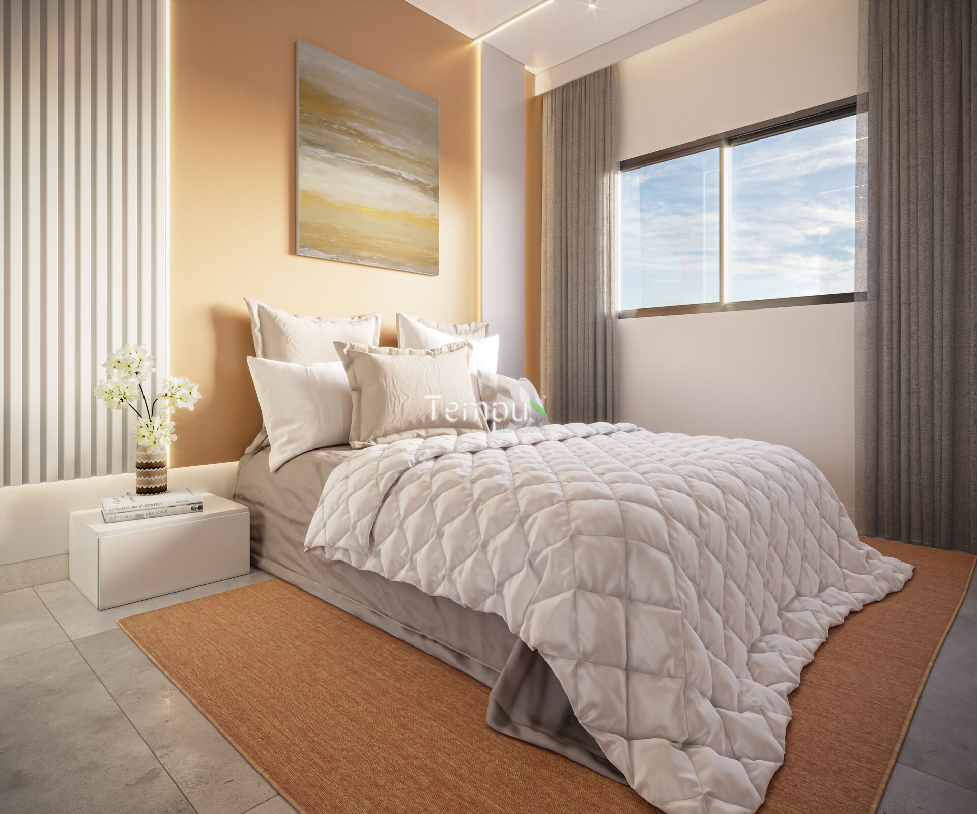Apartamento à venda com 2 quartos, 55m² - Foto 3