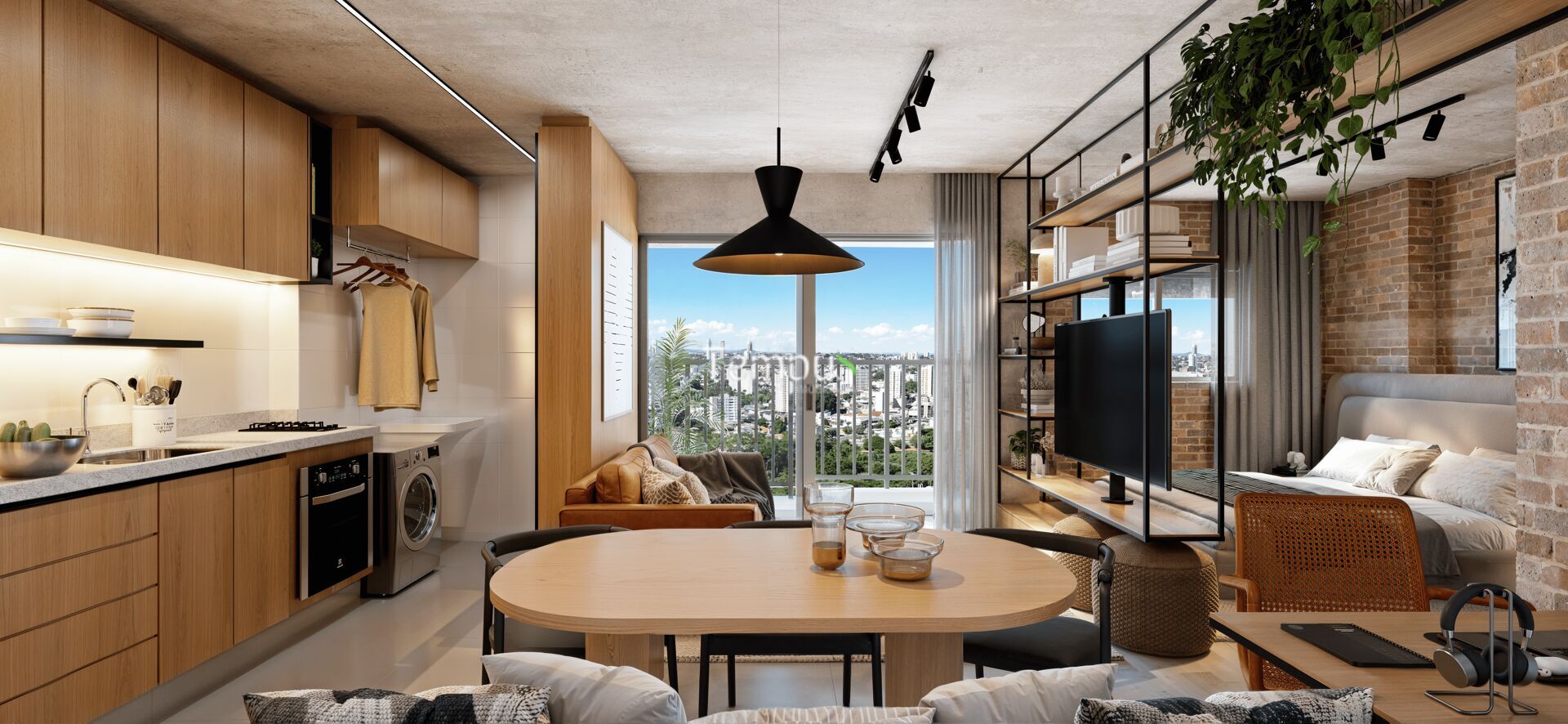Apartamento à venda com 1 quarto, 41m² - Foto 1