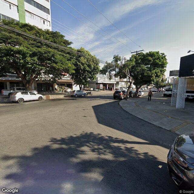 Imagem estática do "Street View" da localização