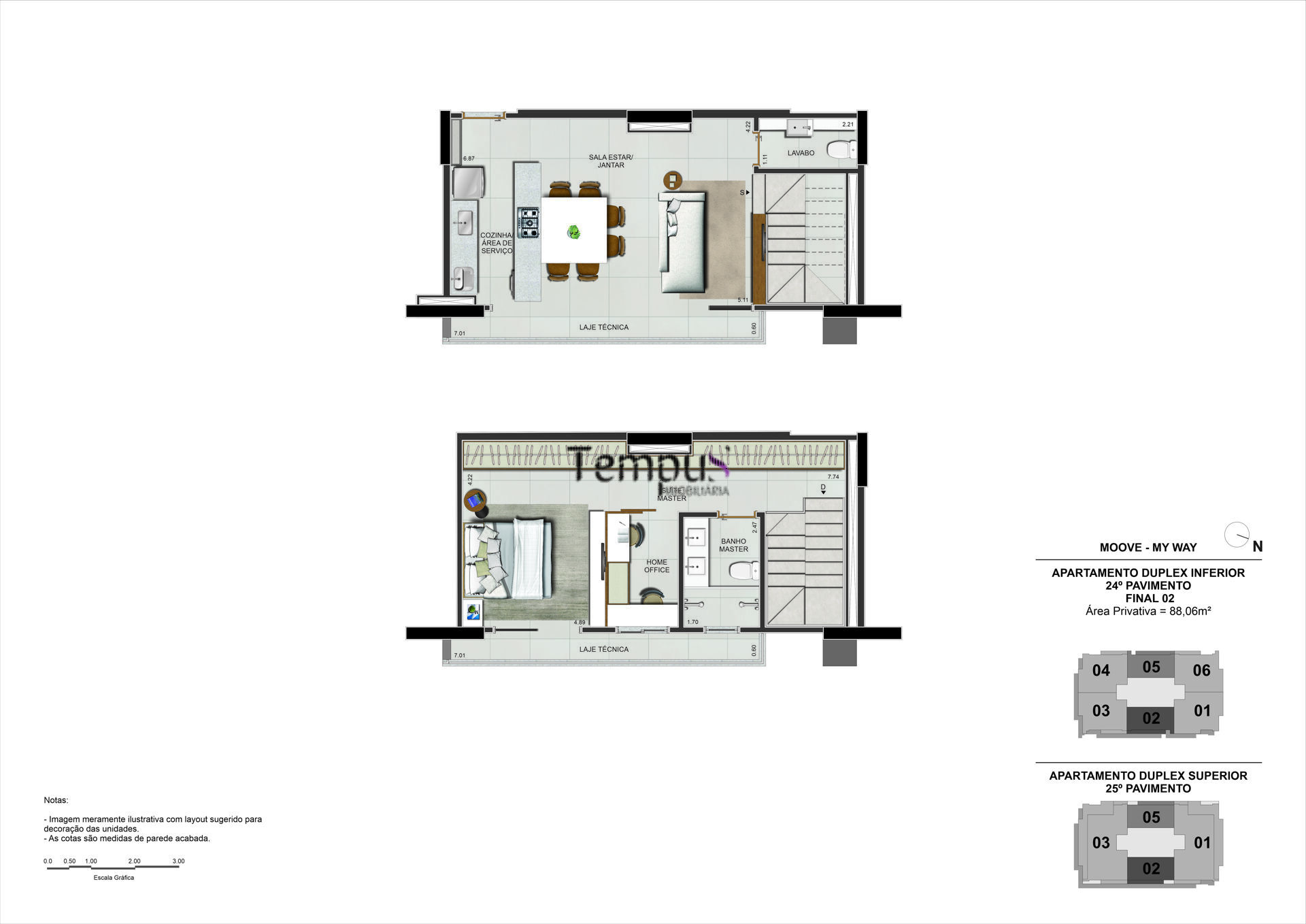 Apartamento à venda com 1 quarto, 88m² - Foto 26