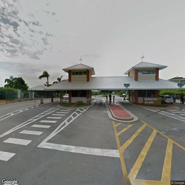 Imagem estática do "Street View" da localização