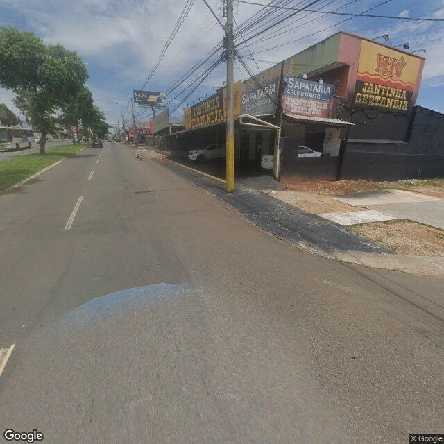 Imagem estática do "Street View" da localização