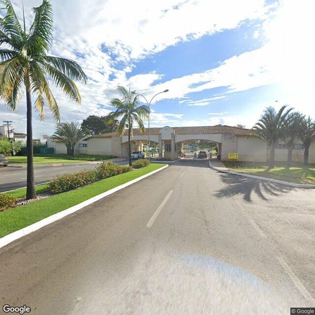 Imagem estática do "Street View" da localização