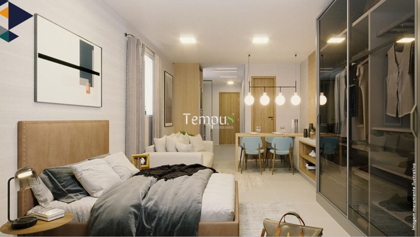 Apartamento à venda com 1 quarto, 36m² - Foto 2