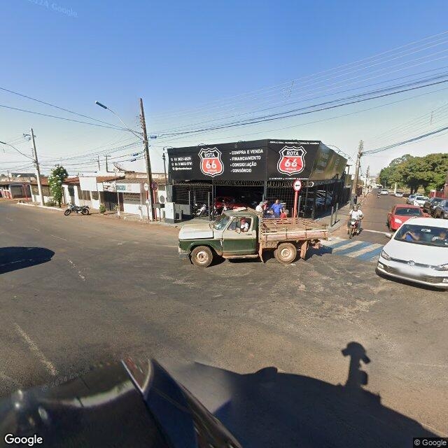 Imagem estática do "Street View" da localização