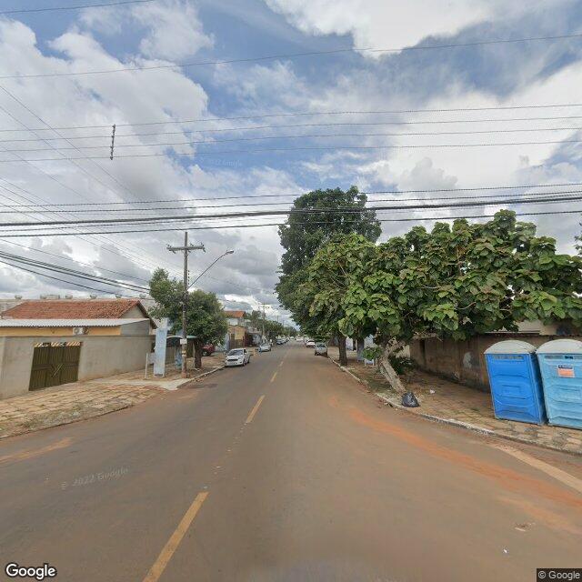 Imagem estática do "Street View" da localização