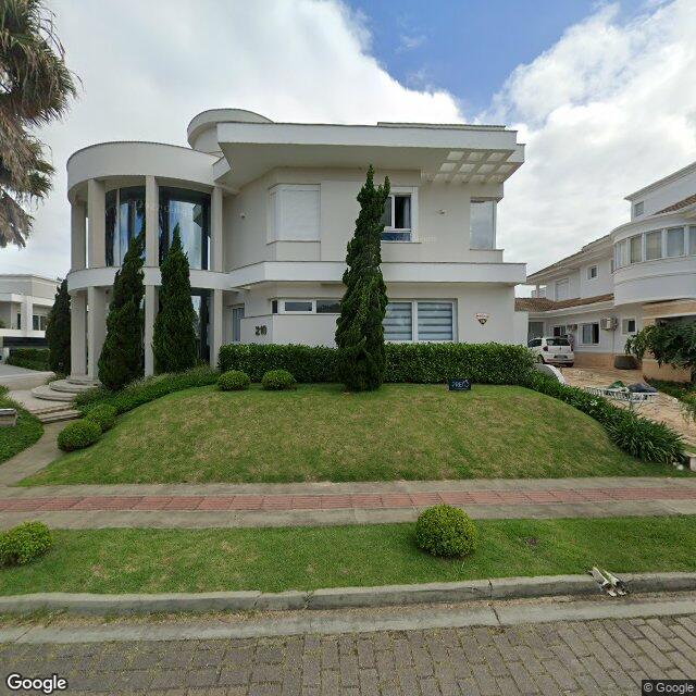 Imagem estática do "Street View" da localização