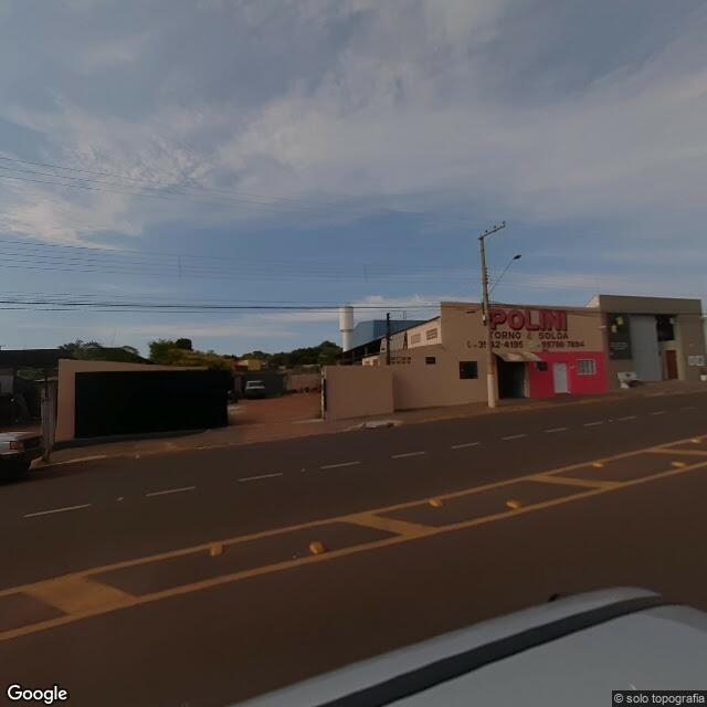 Imagem estática do "Street View" da localização