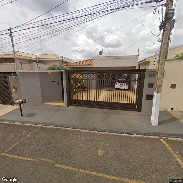 Imagem estática do "Street View" da localização