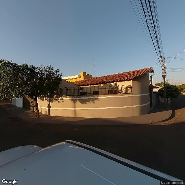 Imagem estática do "Street View" da localização