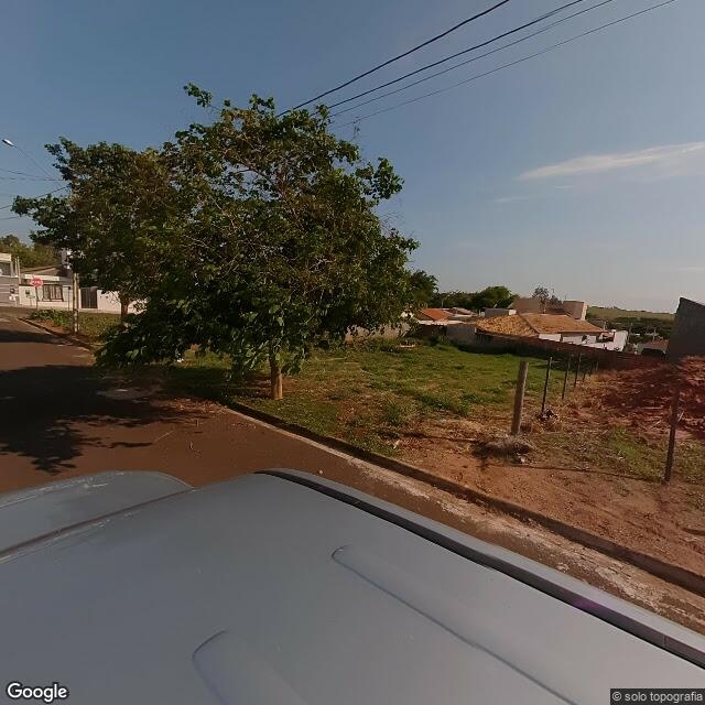 Imagem estática do "Street View" da localização