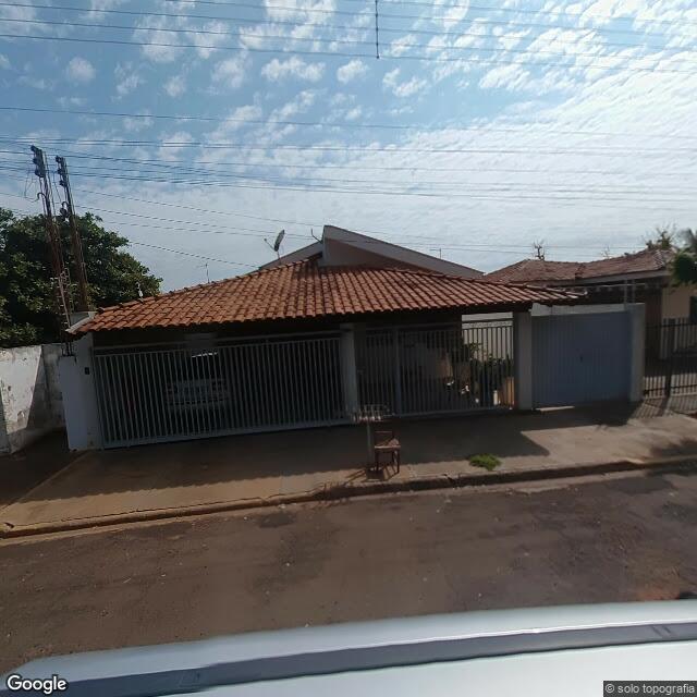 Imagem estática do "Street View" da localização