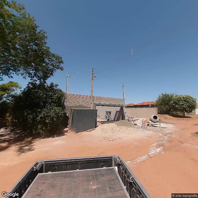 Imagem estática do "Street View" da localização