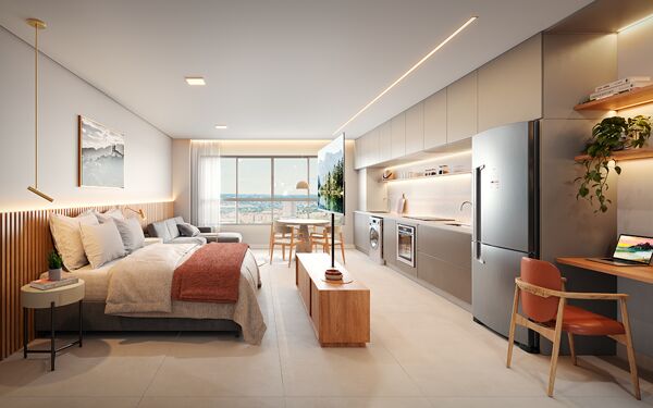 Studios e Apartamentos de 1 Dormitório em Rio Preto: O Novo Ciclo de Valorização, Rentabilidade e Oportunidades em 2025/2026