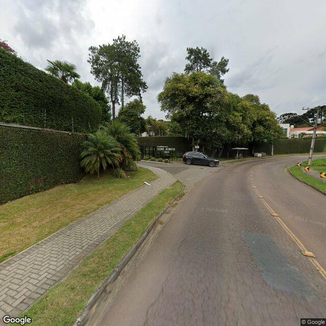 Imagem estática do "Street View" da localização