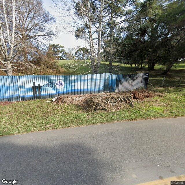 Imagem estática do "Street View" da localização