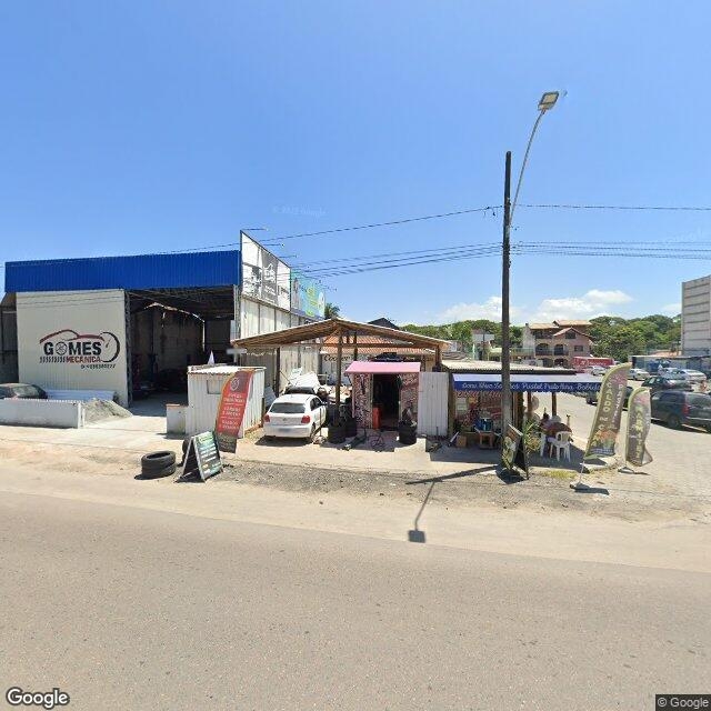 Imagem estática do "Street View" da localização