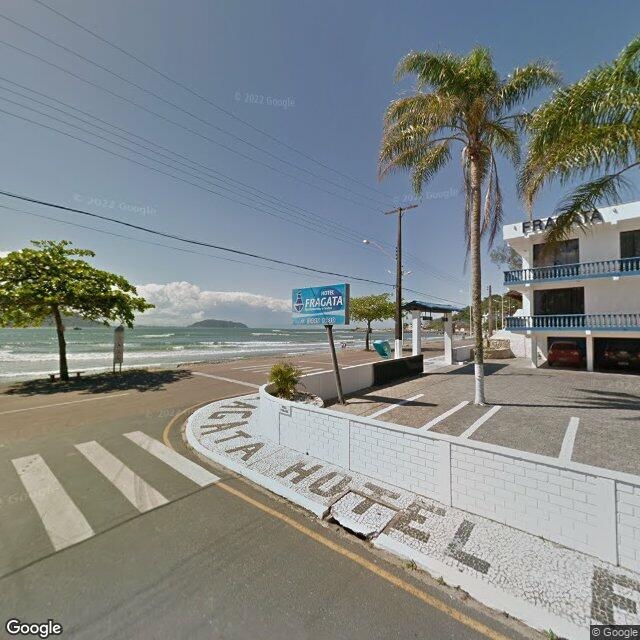 Imagem estática do "Street View" da localização