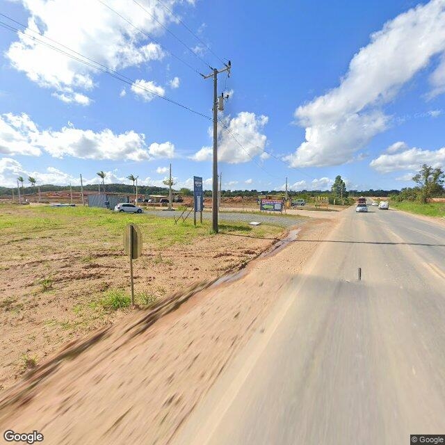 Imagem estática do "Street View" da localização