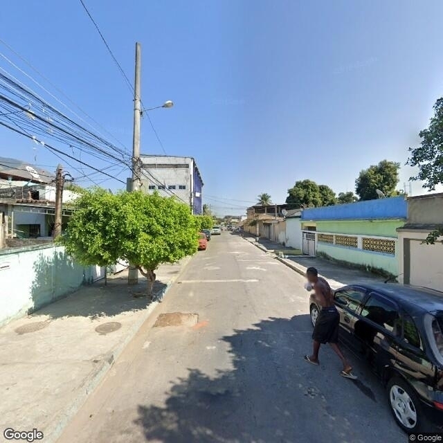 Imagem estática do "Street View" da localização