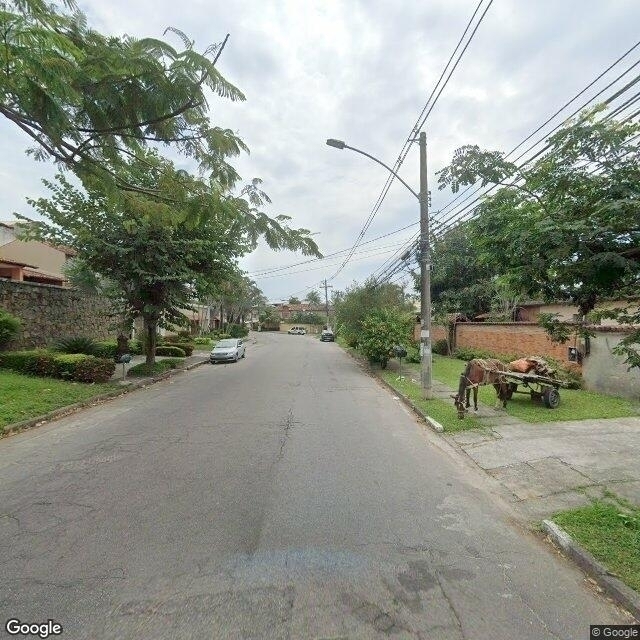 Imagem estática do "Street View" da localização