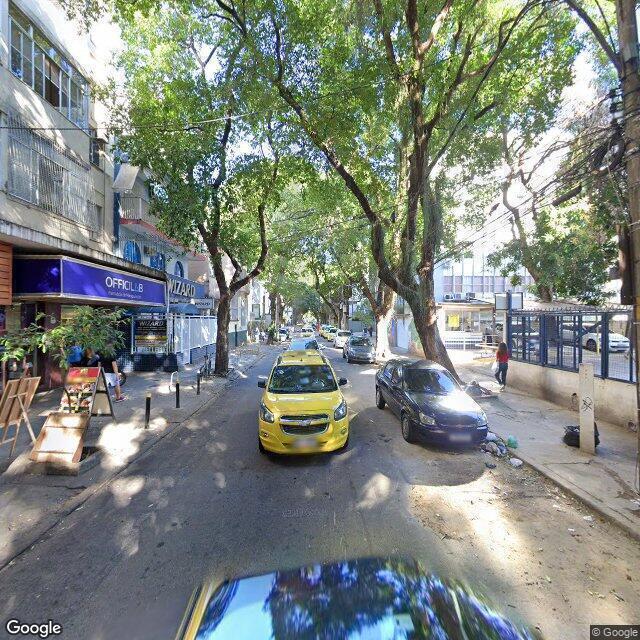 Imagem estática do "Street View" da localização