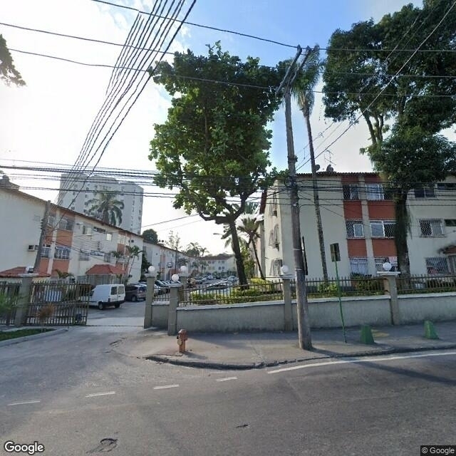 Imagem estática do "Street View" da localização