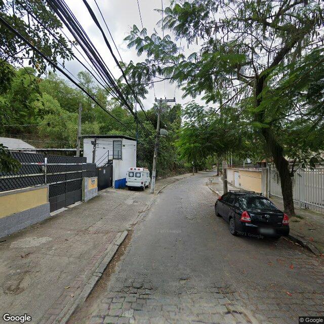 Imagem estática do "Street View" da localização