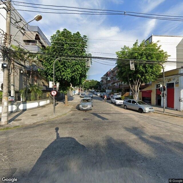 Imagem estática do "Street View" da localização