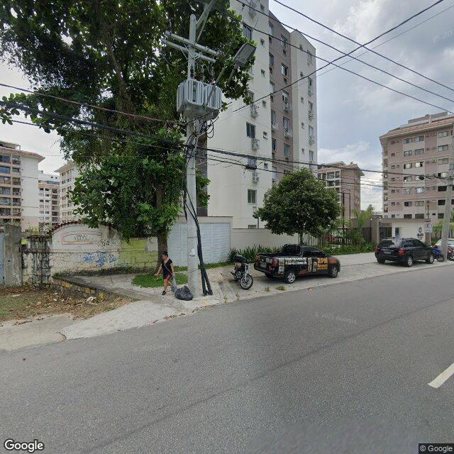 Imagem estática do "Street View" da localização