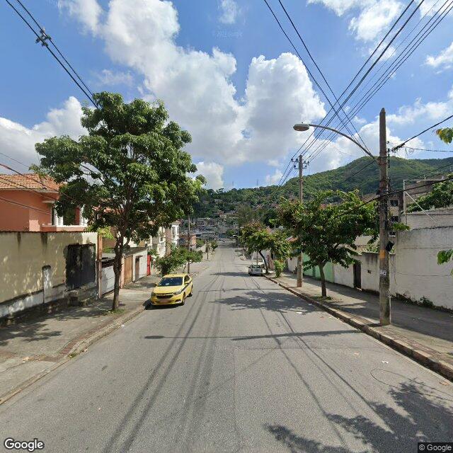 Imagem estática do "Street View" da localização