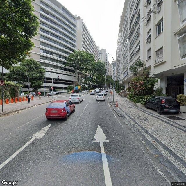 Imagem estática do "Street View" da localização