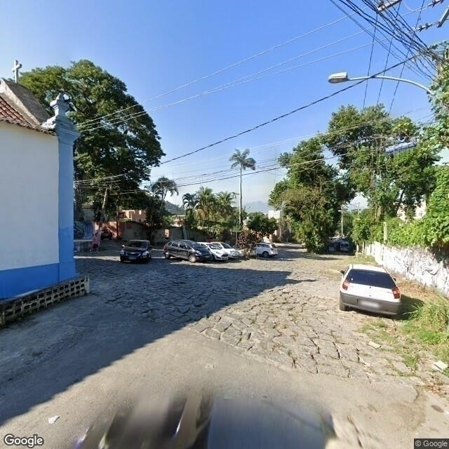 Imagem estática do "Street View" da localização
