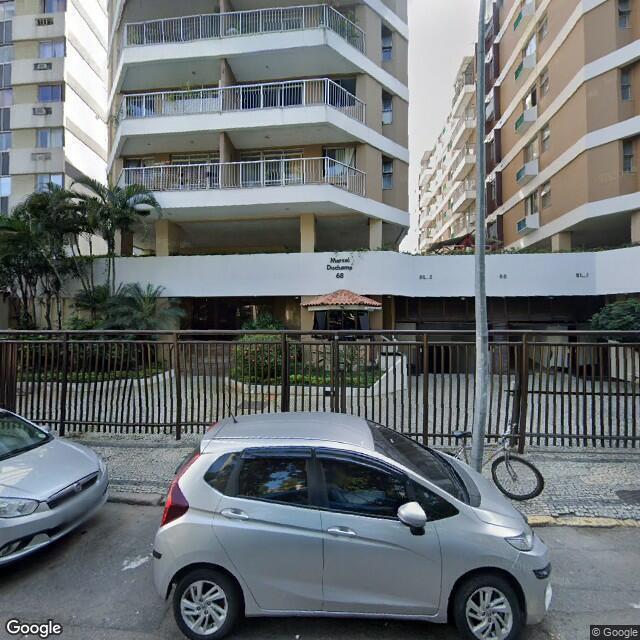 Imagem estática do "Street View" da localização