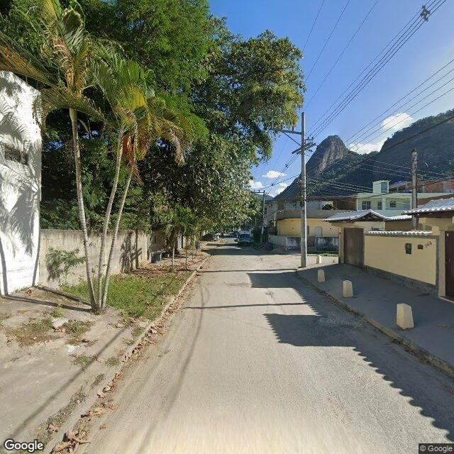 Imagem estática do "Street View" da localização