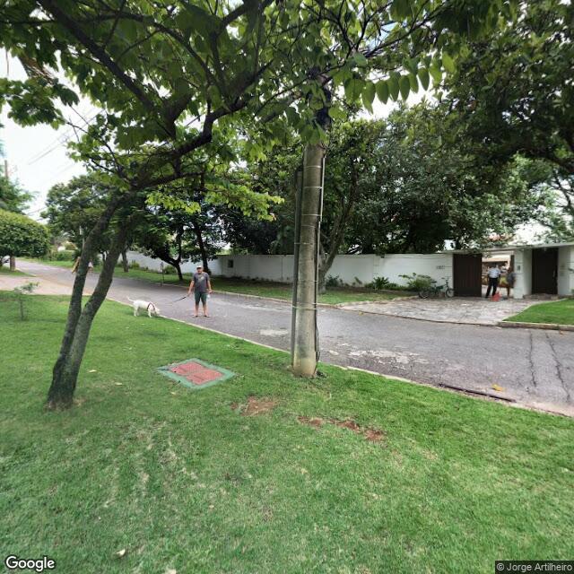 Imagem estática do "Street View" da localização